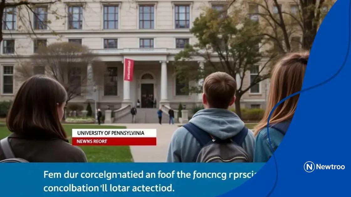 Potential impacts on the university