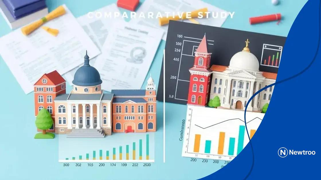 Comparative analysis with other universities
