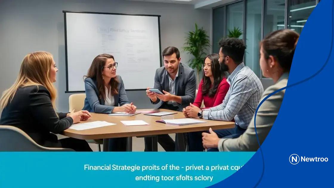 Career development opportunities in private equity