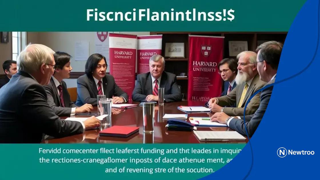 Reactions from Harvard and educational leaders