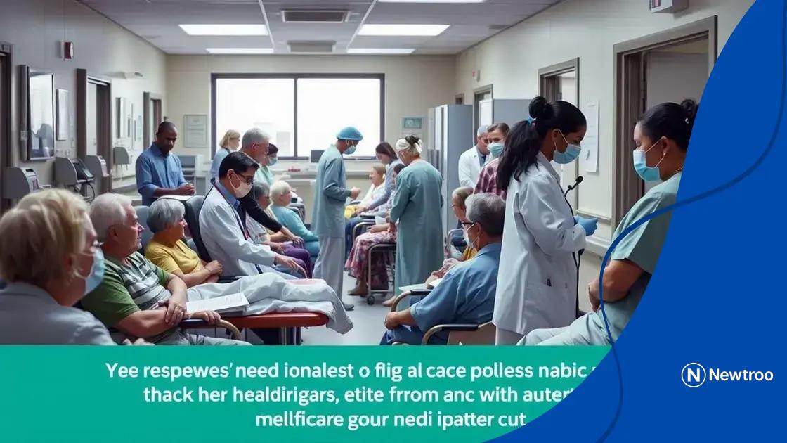 Potential impact on healthcare services