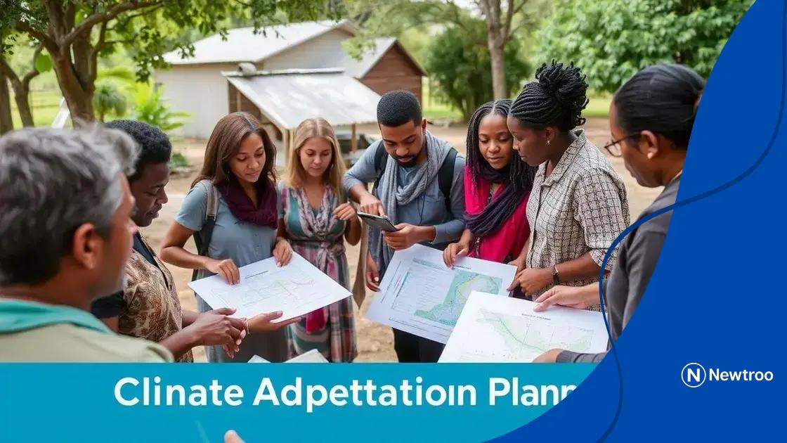 The role of community in adaptation planning