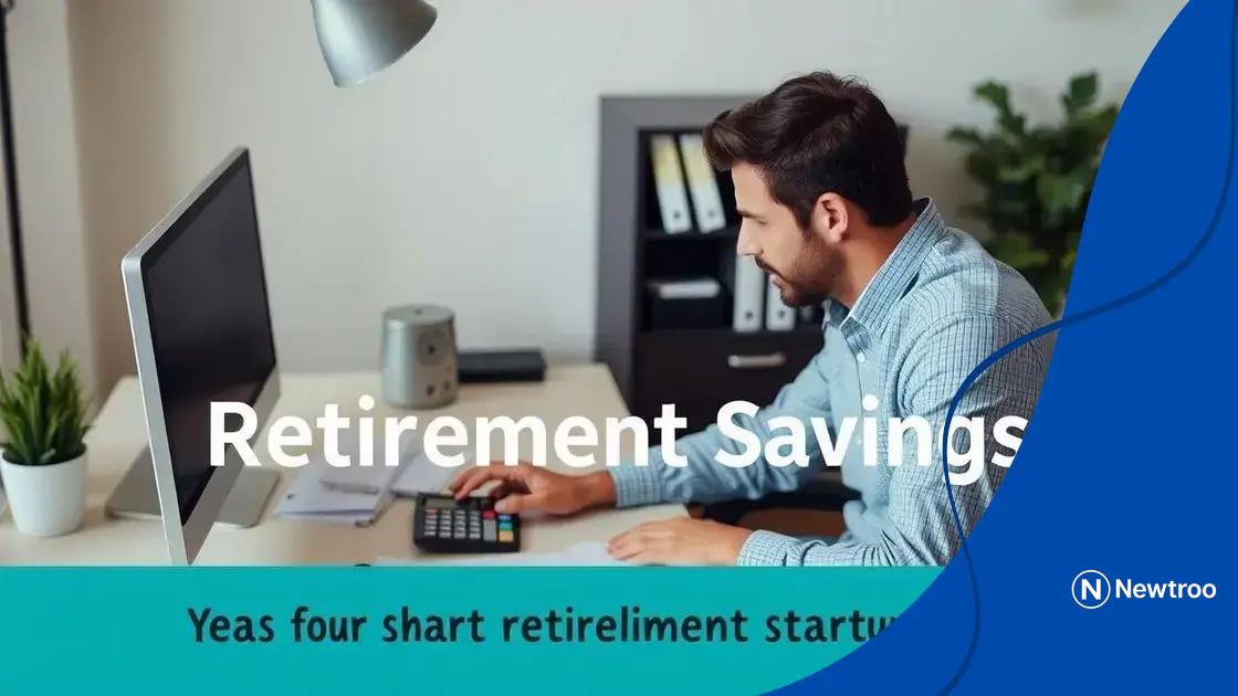 How to start flexible retirement saving