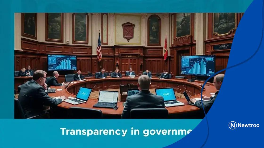 Challenges of ensuring transparency in government