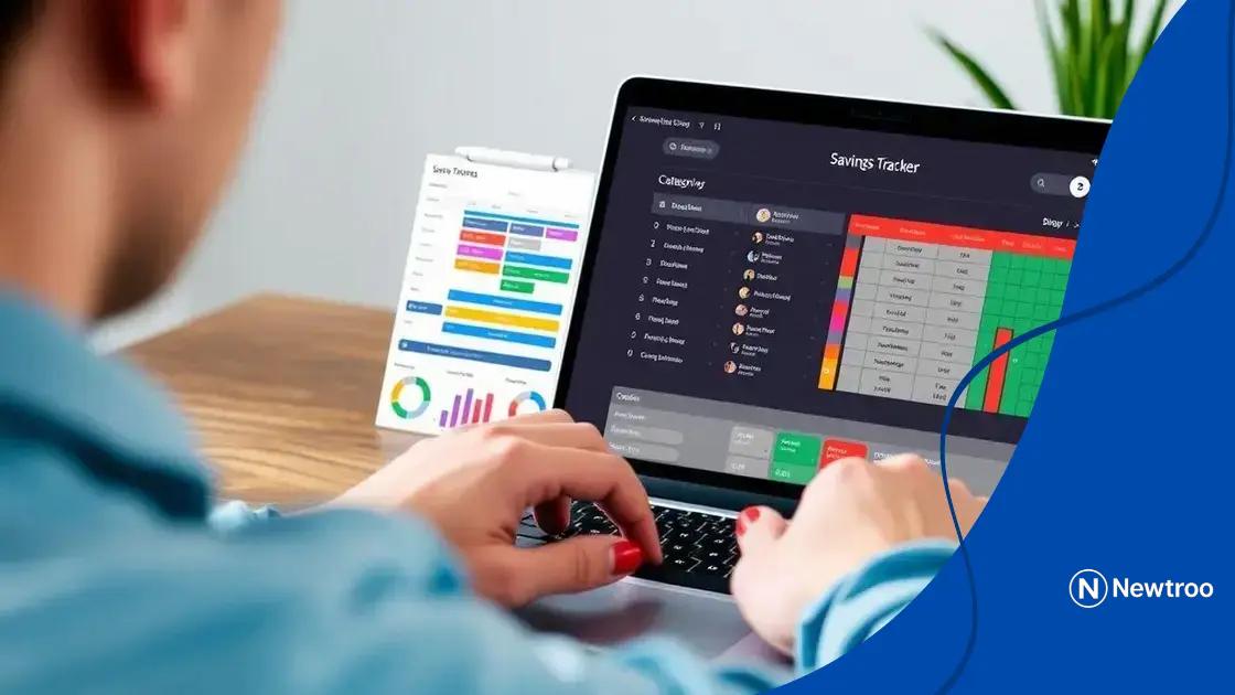How to customize your savings tracker